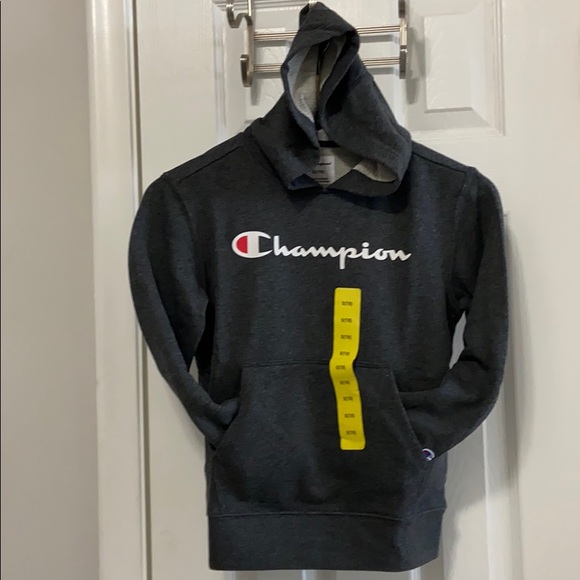 Champion Youth French Terry Pullover Hoodie - Picture 2 of 7